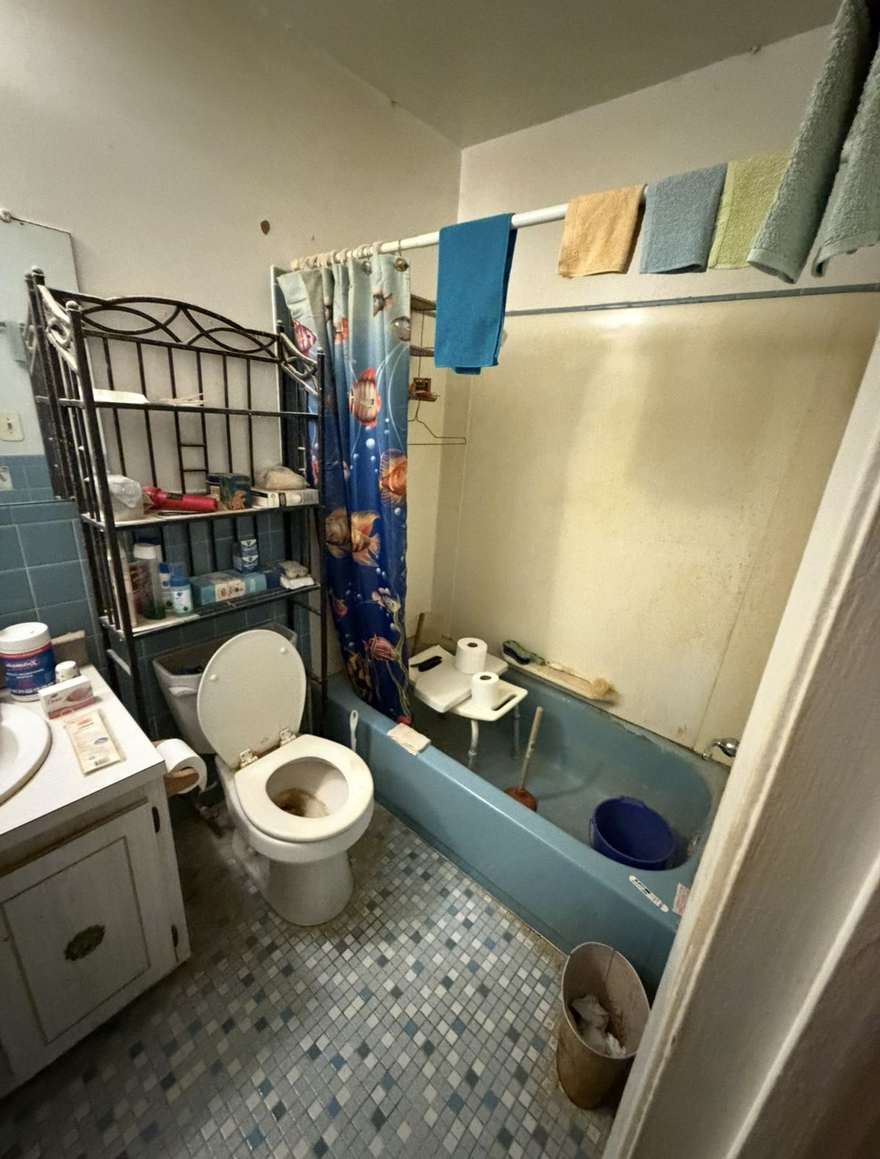 Home before, in as-is condition