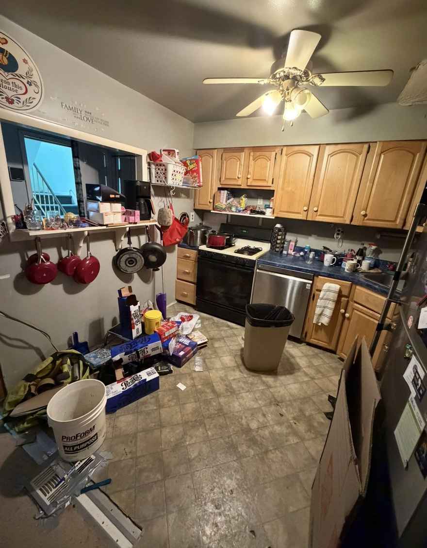 Home before, in as-is condition